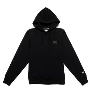 A24 black patch hoodie sweatshirt